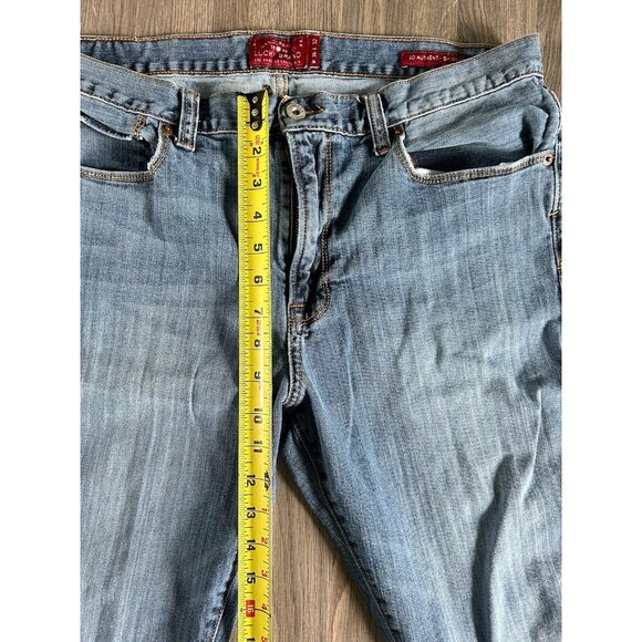 Lucky Brand Women’s Jeans 10 Authentic Skinny 34 X  30 Measured Light Blue Wash - Picture 3 of 9